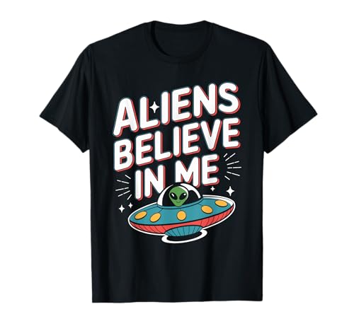 Alien y UFO Entusiasta Extraterrestre y Amante del Espacio Camiseta