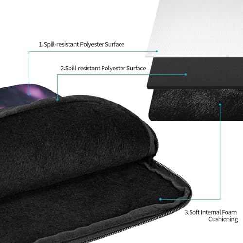 Funda para portátil 17 pulgadas, resistente y acolchada miniatura 3
