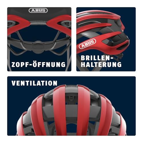 ABUS Rennradhelm AirBreaker - High-End Fahrradhelm für den professionellen Radsport - für Jugendliche und Erwachsene - Helm für Damen und… – Ansicht 5