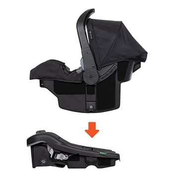 Baby Trend EZ-Lift Plus 35 Infant Car Seat and Extra Base with Latch Connectors and Flip Foot Recline