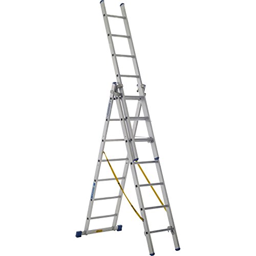 Zarges Skymaster Trade Ladder 3-Part 3 x 9 Rungs ZAR41099