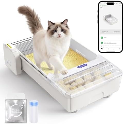 Vollständig Offene Selbstreinigende Katzentoilette Katzenklo Selb...