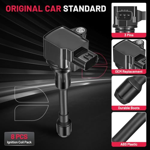 Image of BDFHYK Ignition Coil Pack UF677 for Nissan Armada 2017-2020