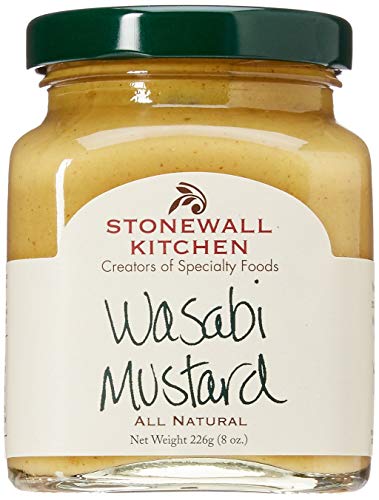STONEWALL KITCHENS Wasabi Mustard, 8 OZ