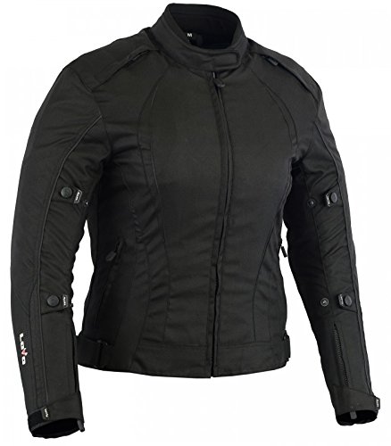 Veste courte de moto pour femme L noir