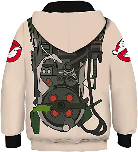 Sudadera disfraz caza fantasmas para niños pequeños miniatura 2