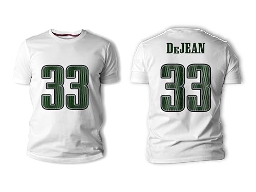 Cooper Dejean #33 Philadelphia Football Shirt Jersey 100% Cotton