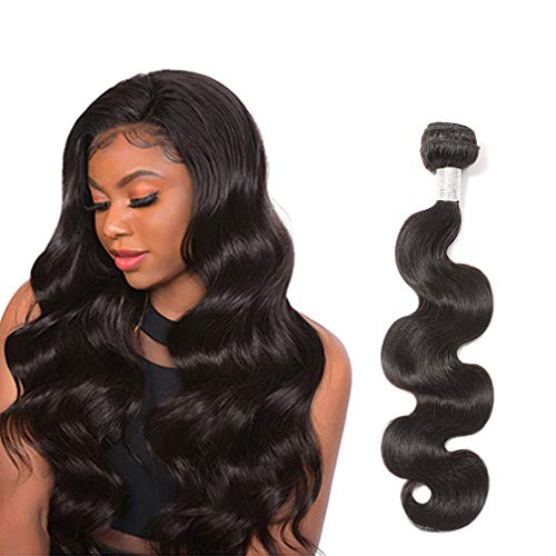 30 Inch Body Wave Human Hair Bundles Long Brazilian Remy Virgin Hair Extension Single Bundle Grade 8a Natural Black Body Weave For Black Women 100g Human Hair