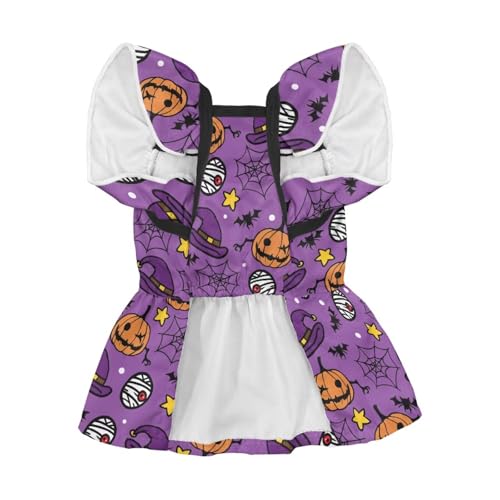 Vestido Halloween para perro talla Large cómodo y transpirable miniatura 2