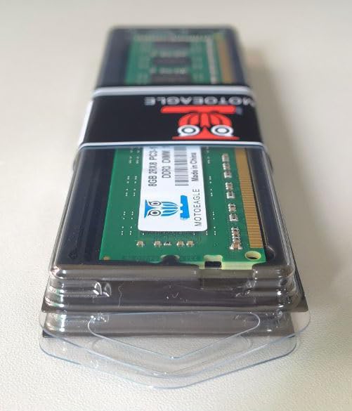 PC3L 10600U DDR3L 1333MHz 16GB Kit (2x8GB) UDIMM RAM CL9 1.35V 240-Pin Non-ECC Unbuffered 2RX8 Dual Rank Desktop Memory Modules