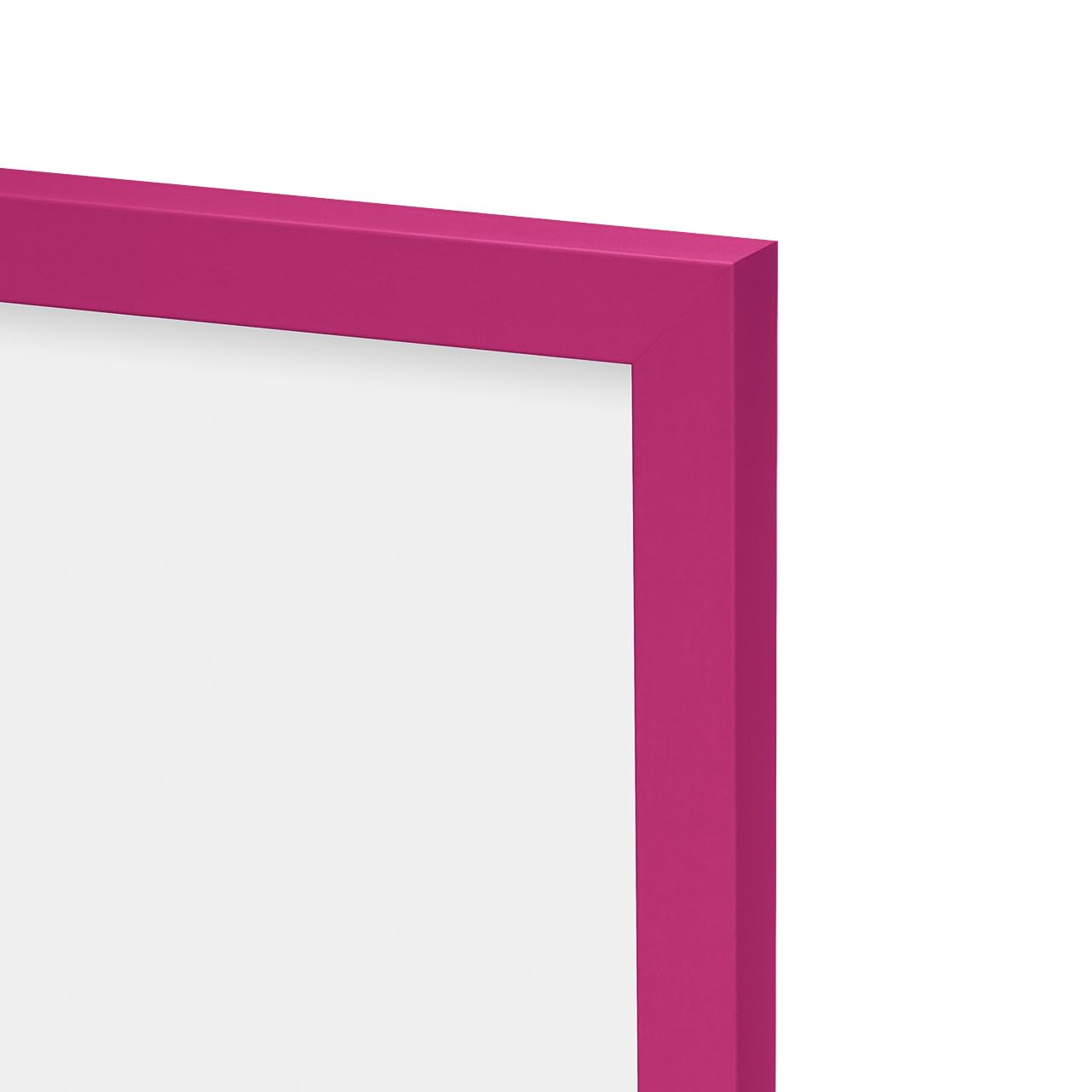 Knor Cornice Portafoto 24x30 Cm Rosa Pastello, Plastica Riciclata, Vetro Acrilico Infrangibile, Da Parete E Tavolo