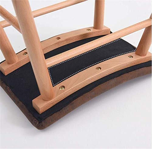 Reposapiés sofà de madera maciza y acabado soft para salón exclusivo 7