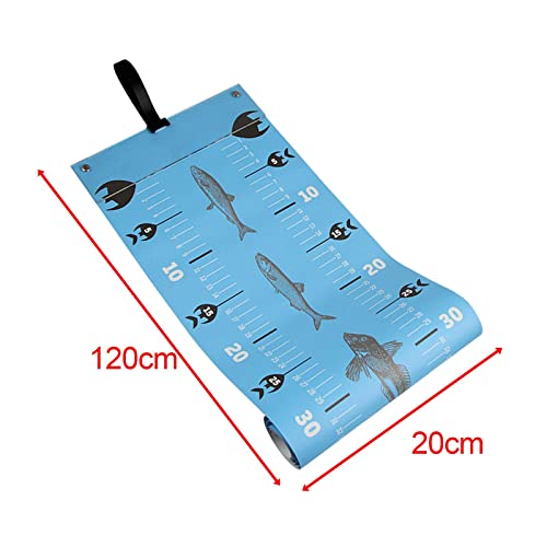 Régua de pesca Régua de medição de peixes Marcas de precisão Fácil de limpar Números gravados Régua