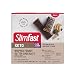 SlimFast Keto Meal Replacement Bar, Whipped Peanut Butter Chocolate, 5 Count per pack, 7.4 Ounce