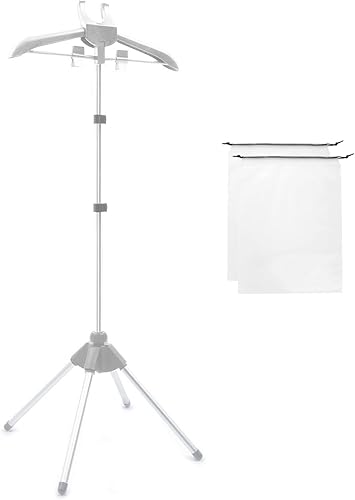 GIPOBUY Soporte de vapor portátil para ropa, soporte de plancha de vapor para ropa al vapor, percha de ropa de viaje, estante de vapor de mano para