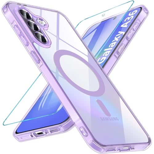 Coque Samsung Galaxy A36 5G Robuste Violette - Idéale pour Sécuriser votre Smartphone au Quotidien