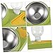 POPETPOP Pet Automatic Water Dispenser and Food Feeder Bowl for Dogs and Cats Detachable Easy to Fill and Pet Supplies