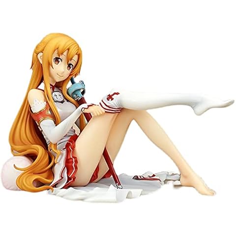 JJRPPFF Yūki Asuna/Yuuki Asuna FiguresStatic Modeling, PVC Material, PaintingAberdeen Model Decoration 4.3 Inches/(11cm) AnimePeripheral Model Figure Decoration Cover