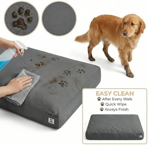 Sytopia 36 Inch Waterproof Canvas Outdoor Dog Bed for — alternate color or size variant on Amazon