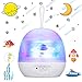 Produktbild Sternenhimmel Projektor Luchild Nachtlicht Lampe 4 in 1 LED Sternenprojektor Licht & Ocean Wave Projektor Lampe 8 Farbmodi Nachtlicht für Kinder Schlafzimmer Dekoration
