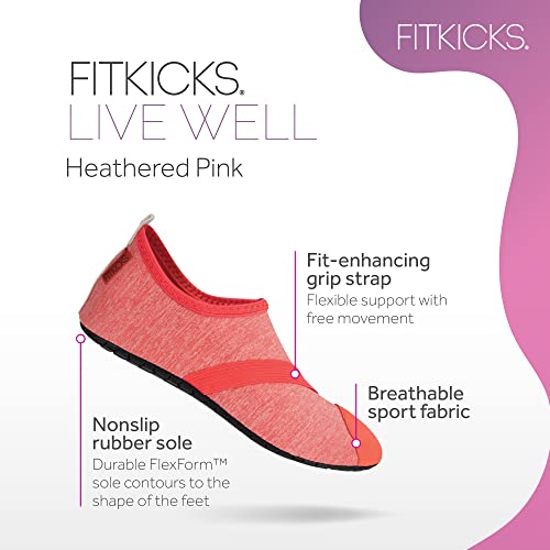 Image of FITKICKS Original Women's Foldable Active Lifestyle Minimalist Footwear Barefoot Yoga Sporty Water Shoes