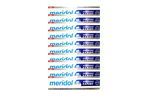 10x MERIDOL Parodont-Expert Zahnpasta 75 ml PZN 12442269 gegen Parodontitis