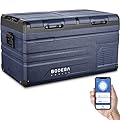 BODEGACOOLER 12 Volt Car Refrigerator, RV Car Fridge Dual Zone APP Control, Portable Freezer,76 Quart(72L) -4?-68? RV Electric Compressor Cooler 12/24V DC and 100-240V AC for Outdoor,Camping,Travel