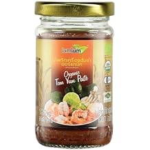 Thai Tom Yum Chili Paste Zesty Lemongrass & Roasted Chili Spice Blend Aromatic Herb Paste for Soups, Stir-Fries, and Marinades Plant-Based, Non-GMO, No MSG Added 120g