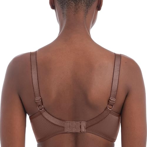 Soutien-gorge à armatures Freya Idol Coffee Roast 90C à rayures - 2