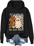 Photo Gallery felpa di halloween con scritta in inglese "ain t no ghost like the holy ghost, holy ghosts", per donne e uomini, nero-1, 3xl Photo Gallery felpa di halloween con scritta in inglese "ain t no ghost like the holy ghost, holy ghosts", per donne e uomini, nero-1, 3xl