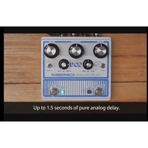 DOD Rubberneck Analog Delay avec Tap Tempo et Modulation - 6