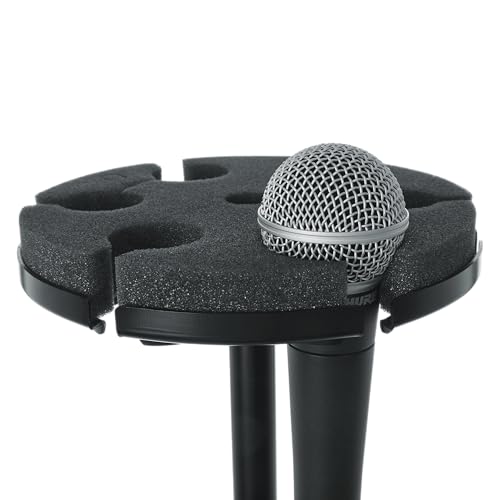 Support pour pied de micro pour 6 microphones filaires et sans fil GFW-MIC-6TRAY