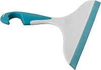 Vista 3 de WENKO 20177100 - Escobilla de baño Loano para baño y ducha, plástico, color azul claro