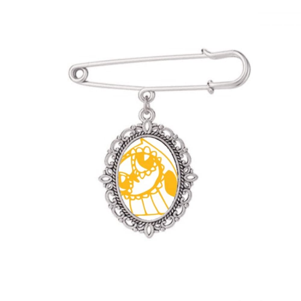 Broche oiseau de protection chien et chat taille M avec attache renforcée - 5