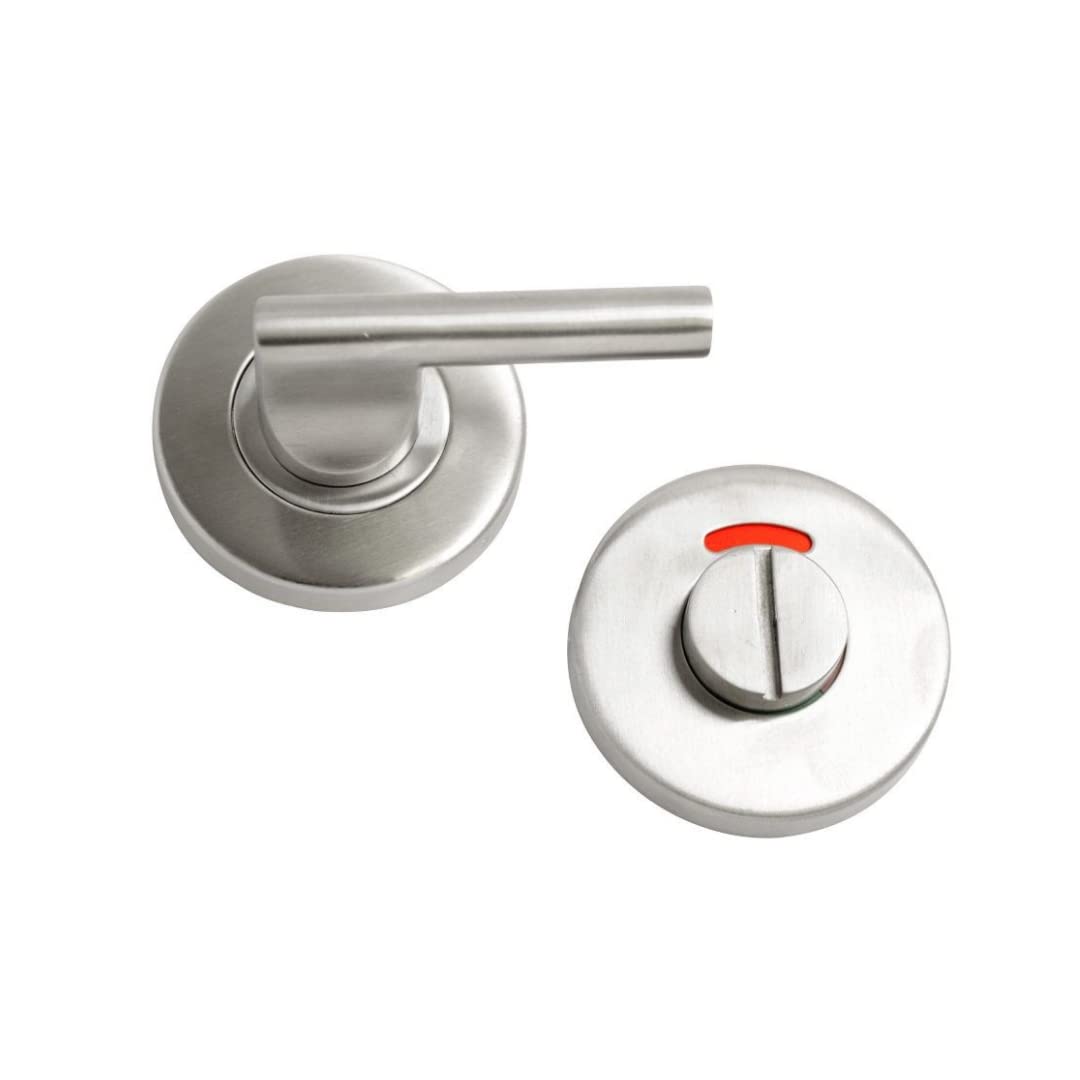 Vibe Turn & Release Disabled 52mm on Satin Stainless Steel Door Handle Turn & Release Disabled 52mm on Satin Stainless Steel for Internal Doors