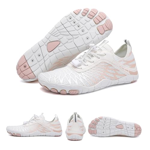 Hike Barefoot Shoes Women, Wide Toe Water Shoes Men for Hiking, Walking