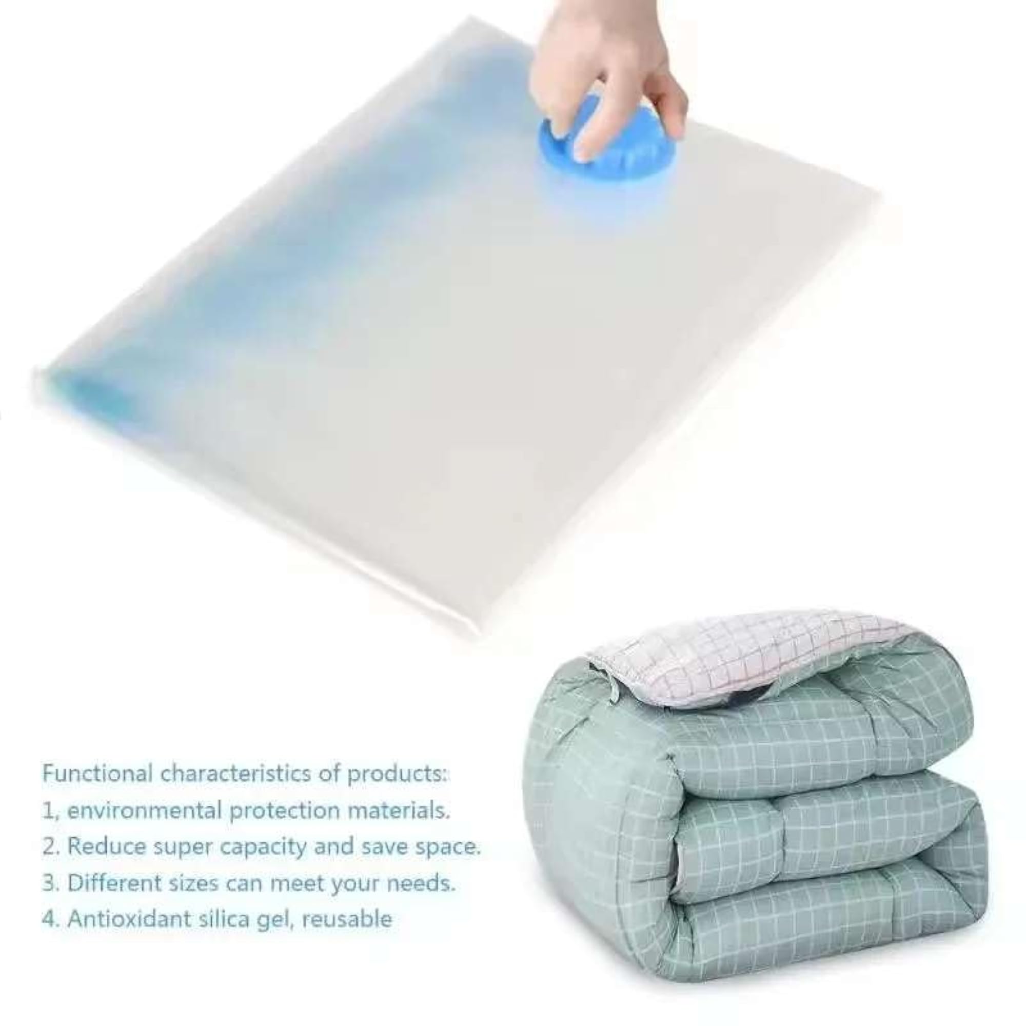 Space-Saving Vacuum Storage Bags for Clothes and Bedding