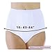 3-Pack Women's Maximum Absorbency Reusable Bladder Control Panties White 1XL (Fits Hip: 43-44