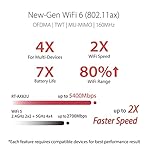 ASUS RT-AX82U AX5400 Dual-Band WiFi 6 Gaming Router, Game Acceleration, Mesh Support, Dedicated Port, Mobile Boost, MU-MIMO, Aura RGB (Renewed) - Image 2