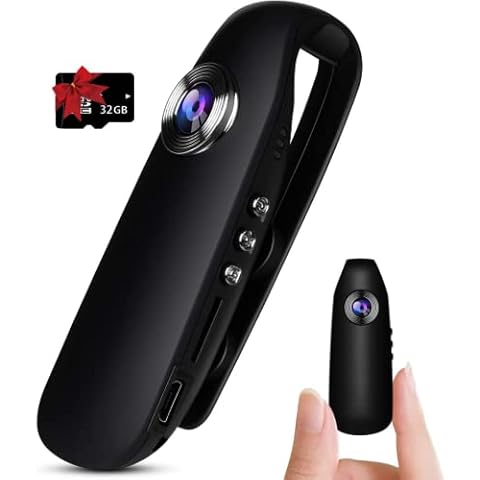 Spy Camera 1080P FHD Video Camera, Body Camera with Video Wearable, Police Cam with Smart Motion Detection, Pocket Clip for Office, Law Enforcement, Security Guard, Home,Outdoors Cover