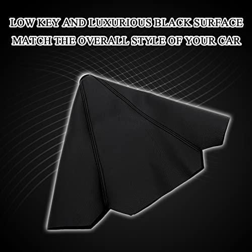 Beypovk Car Shift Knob Dust Cover, Universal Pu Leather Gear Shift Boots Cover For Most Manual/Automatic Cars (Black) #TOP4