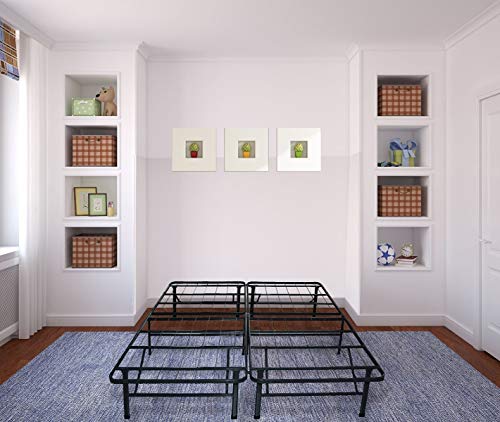 Best Price Mattress New Innovated Box Spring Metal Bed Frame, Full #TOP1