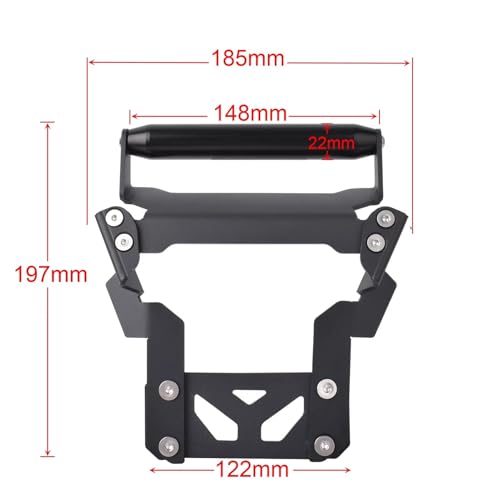 Support de navigation moto NSS 350 stable anti-vibration pour caméra et GPS