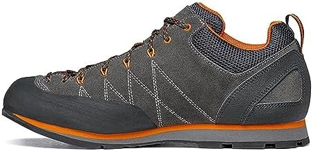 SCARPA Men's Crux Hiking and Approach Shoes - Shark/Tonic - 10-10.5