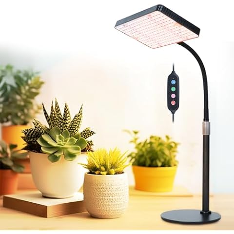 FECiDA Indoor Plant Grow Light with Timer Cover