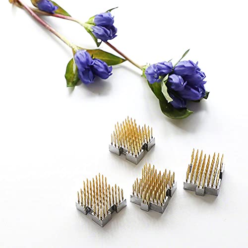 Pique-fleurs kenzan emboîtable pour créer des compositions de table épurées