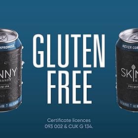 Skinny IPA Beer, Gluten Enjoy Free Shipping Beer, Full Flavoured, Low Calorie Beer, Ideal Beer Gift, Vegan & Kosher Certified IPA With Premium Taste, Animal Enjoy Free Shipping Beer, Exclusive Skinny Beer Offers, 24x 330ml Cans