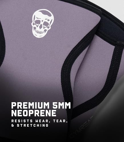 Image of Gymreapers 5MM Knee Sleeves for Weightlifting, Squats, Powerlifting, and Functional Training - Compression Knee Support for Men & Women - Joint Protection & Recovery - Pair
