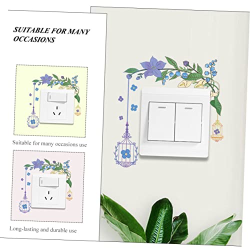 Pegatinas para interruptores Gatuida evitan manchas en la pared con calcomanías sencillas 8