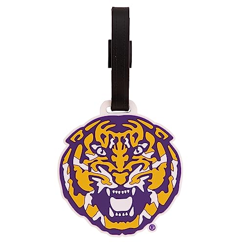 Desert Cactus Louisianna State University Luggage Tag UT Tiger Geaux Durable PVC Travel ID Label for Bags and Backpacks (Design B)